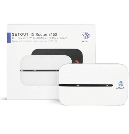 راوتر شريحة لاسلكي 4 جي Router 4G SETOUT 4G Router E160